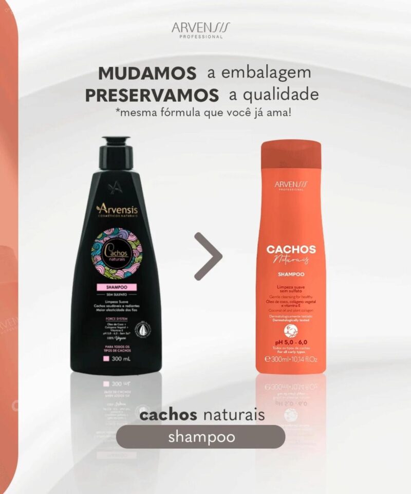 Shampoo Cachos Naturais 300ml - Image 2