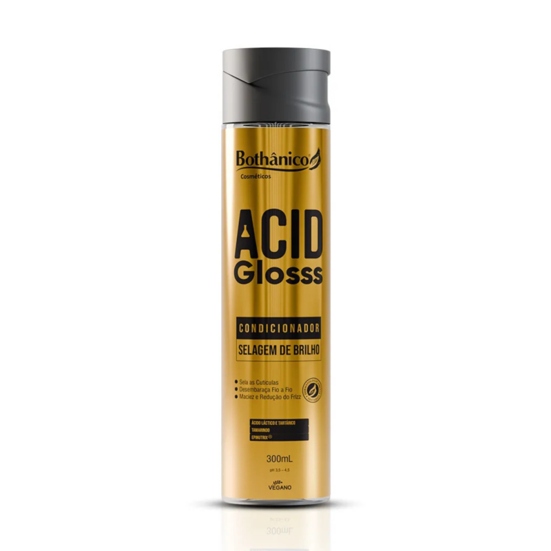 Condicionador Selagem de Brilho Acid Glosss 300ml - Bothânico Cosméticos