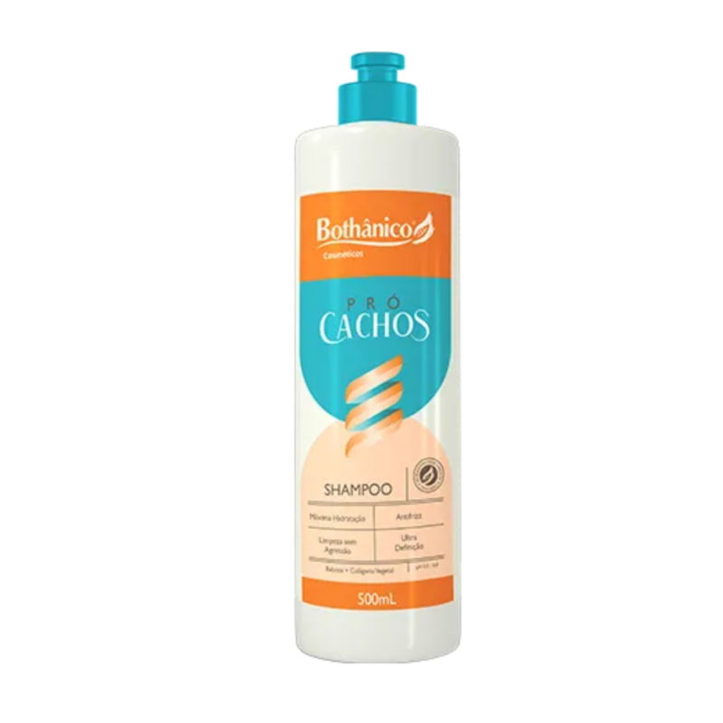 Shampoo Pró-Cachos 500ml - Bothânico Cosméticos