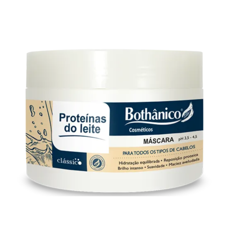 Máscara Proteínas do Leite 250g - Bothânico Cosméticos