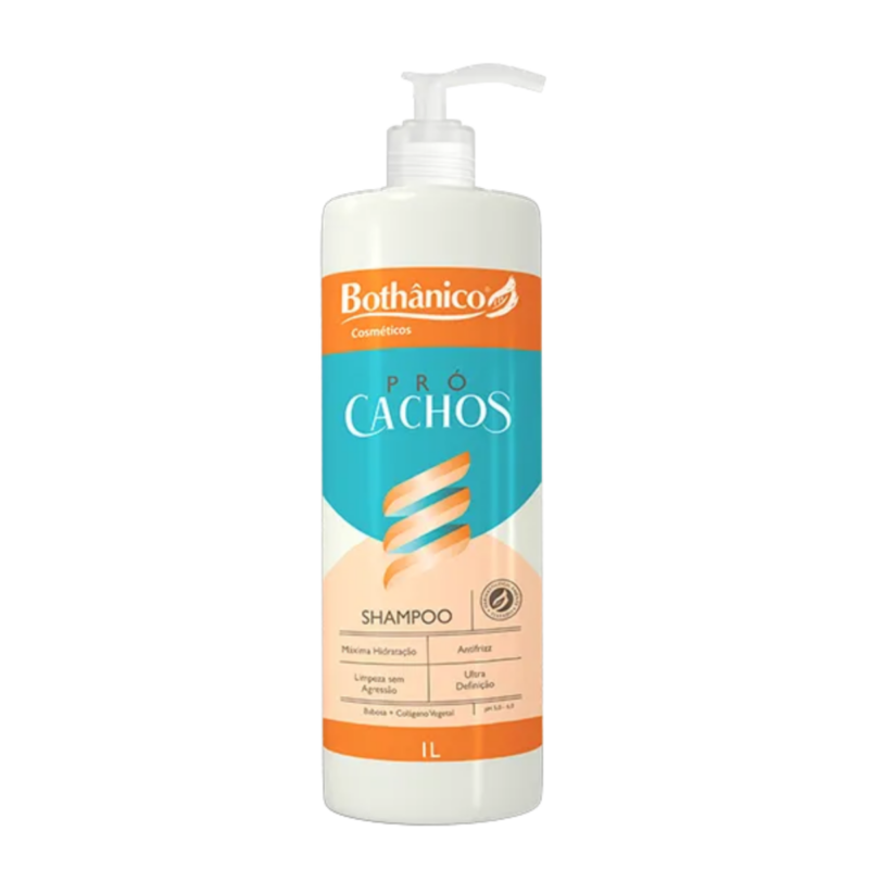 Shampoo Pró-Cachos 1L - Bothânico Cosméticos