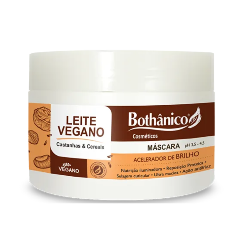 Máscara Leite Vegano 250g - Bothânico Cosméticos