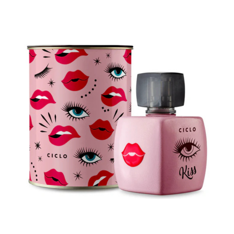 Deo Colônia Kiss Lata 100ml - Ciclo