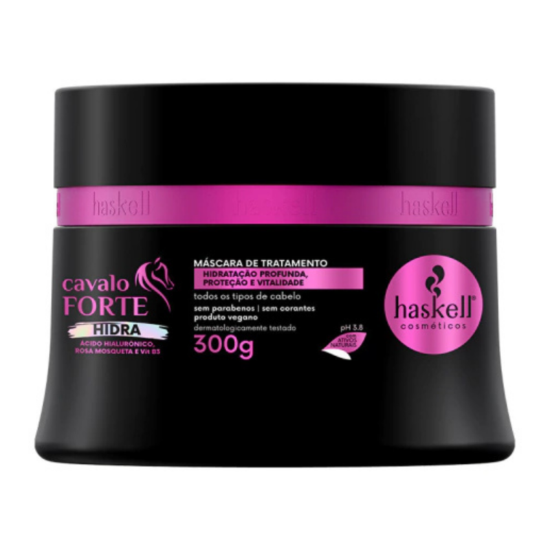 Máscara de Tratamento Cavalo Forte Hidra 300g - Haskell