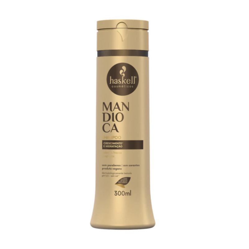 Shampoo Mandioca 300ml - Haskell