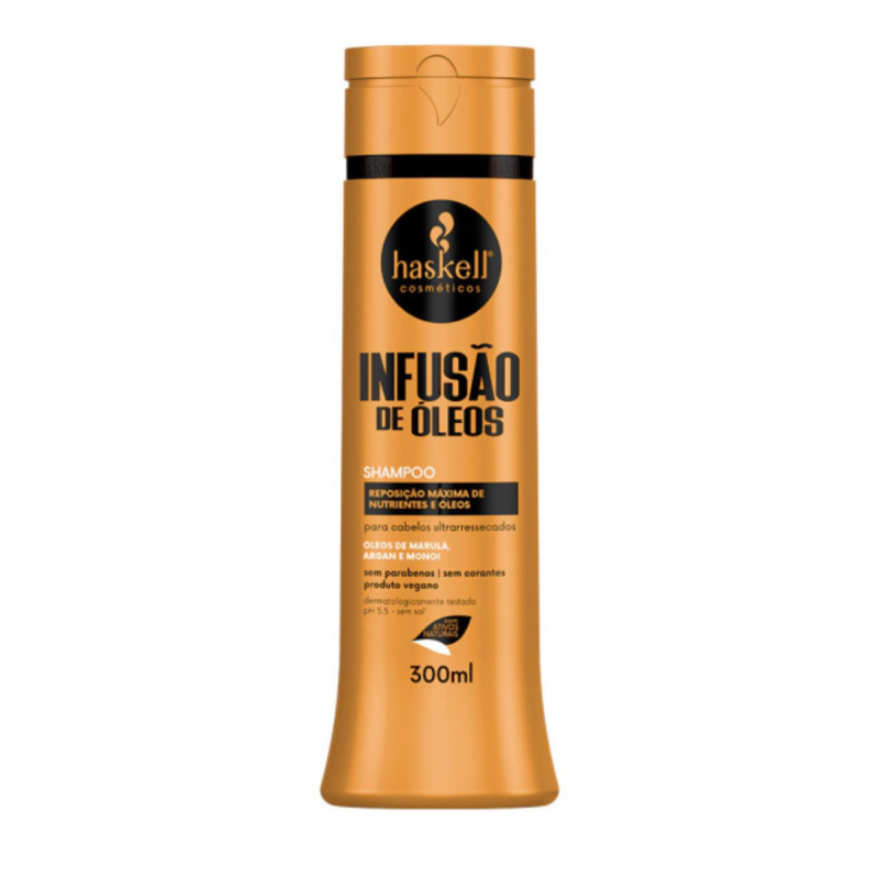 Shampoo Infusão de Óleos 300ml - Haskell