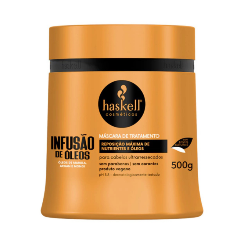 Máscara Infusão de Óleos 500g - Haskell