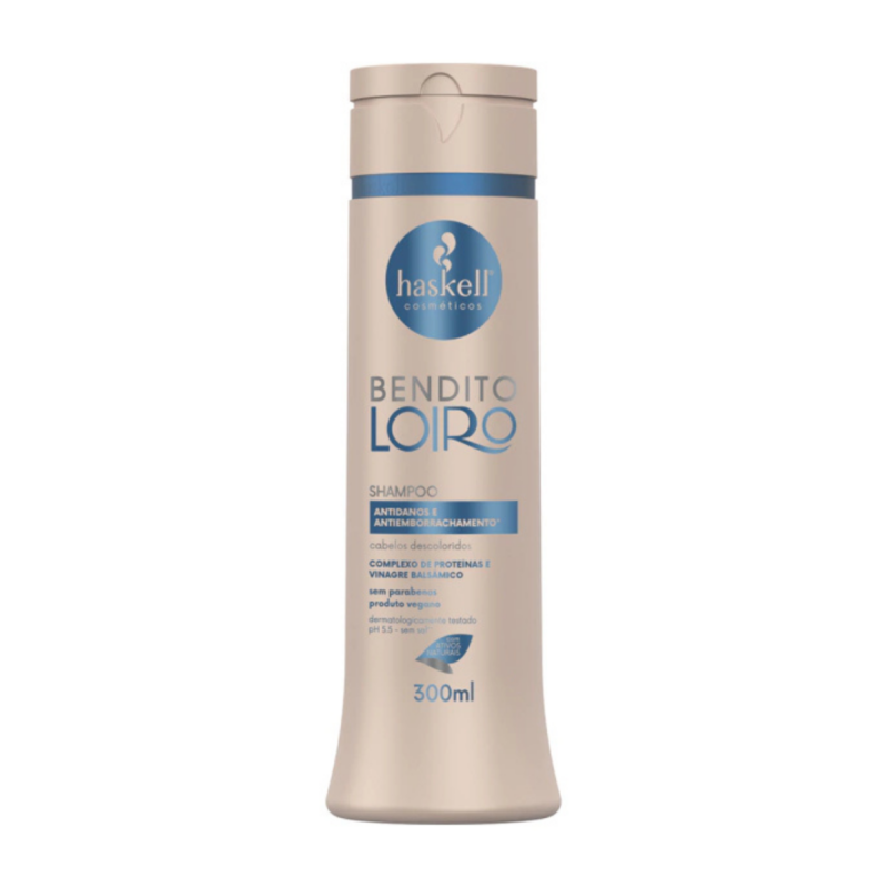 Shampoo Bendito Loiro 300ml - Haskell